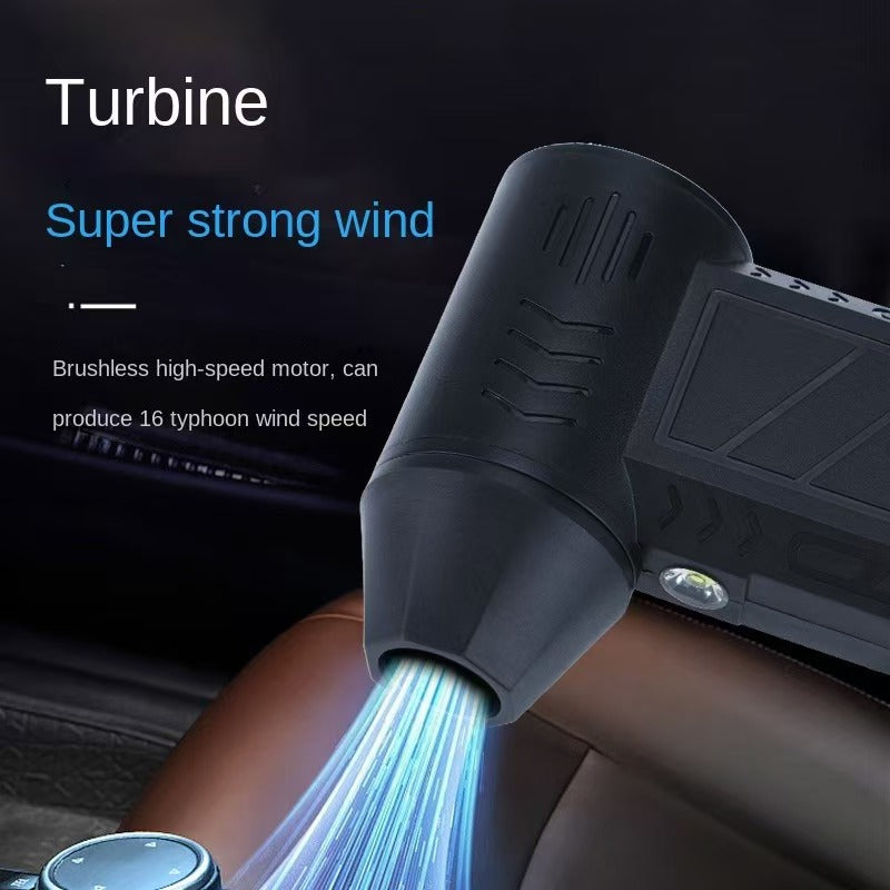 Turbofan hair dryer