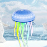 Voice-activated jellyfish lamp